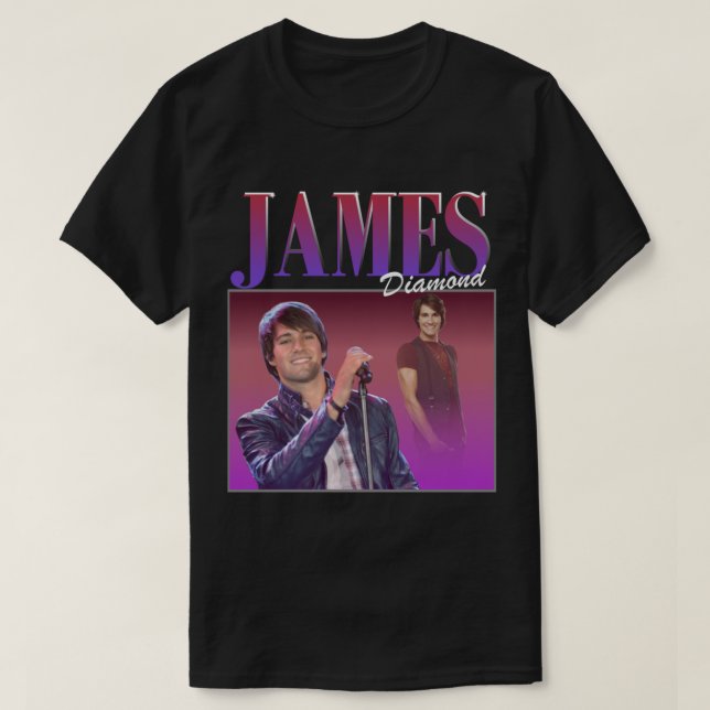 James btr Classic T-Shirt (Frente do Design)