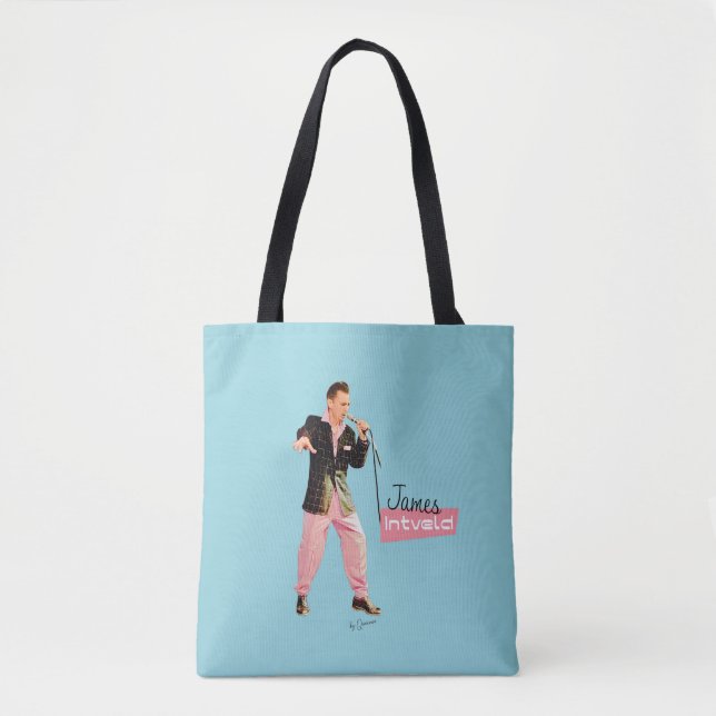 James Intveld Rockabilly Tote Bag (Frente)