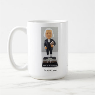 James Madison Bobble a caneca principal da boneca