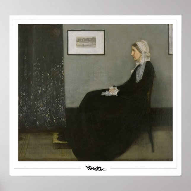 James McNeill Whistler Zedign Art Poster nº 1 (Frente)