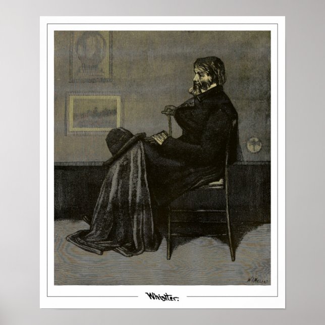 James McNeill Whistler Zedign Art Poster nº 14-2 (Frente)