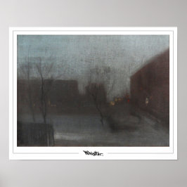 James McNeill Whistler Zedign Art Poster nº 200-2