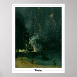 James McNeill Whistler Zedign Art Poster nº 206-2