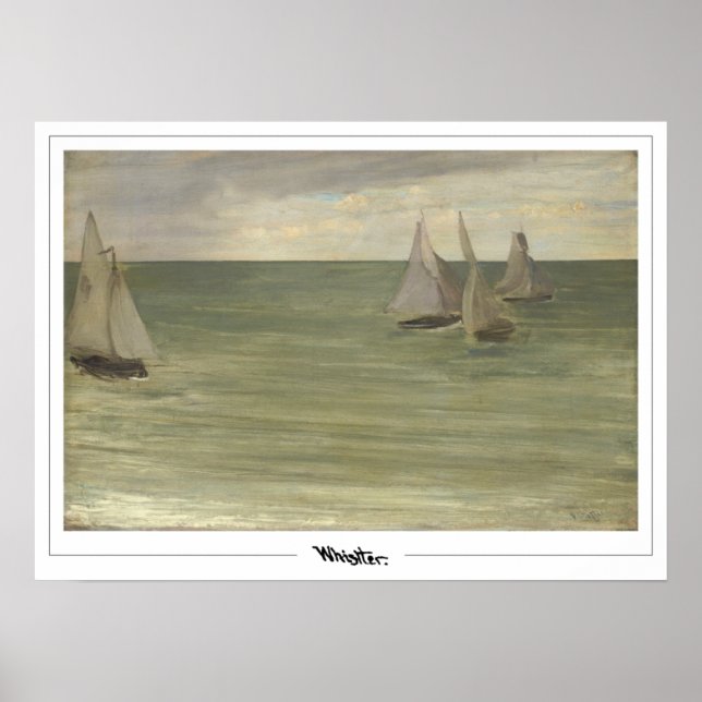 James McNeill Whistler Zedign Art Poster nº 221-2 (Frente)