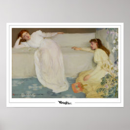 James McNeill Whistler Zedign Art Poster nº 262-2