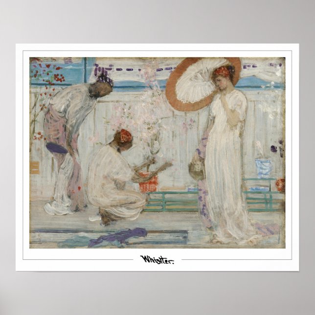 James McNeill Whistler Zedign Art Poster nº 280 (Frente)