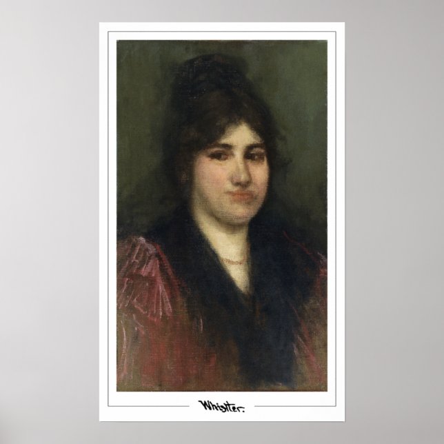 James McNeill Whistler Zedign Art Poster nº 2-2 (Frente)