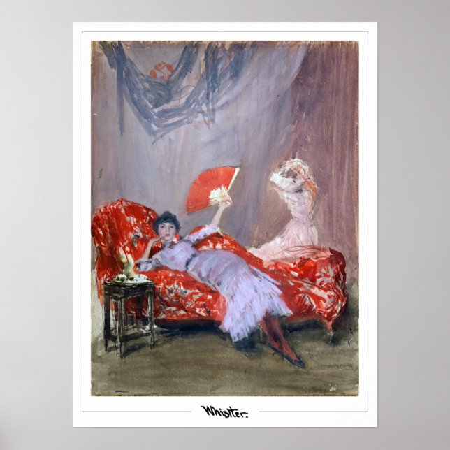 James McNeill Whistler Zedign Art Poster nº 3 (Frente)