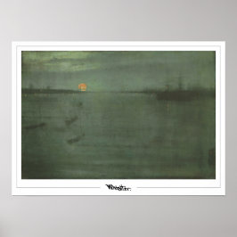 James McNeill Whistler Zedign Art Poster nº 404-2