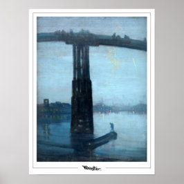 James McNeill Whistler Zedign Art Poster nº 416-2