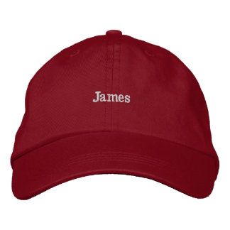James - Personalize seu próprio nome de boné
