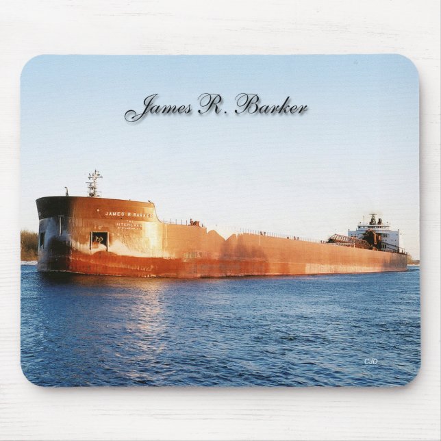 James R. Barker mousepad (Frente)
