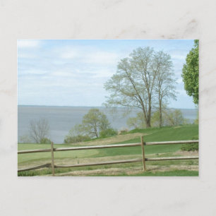 James River, Virginia, EUA - cartão postal