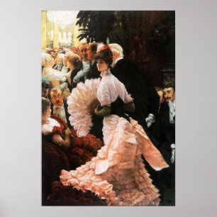James Tissot A Senhora Política Poster
