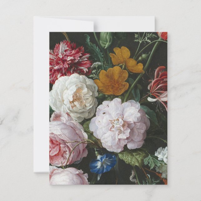 Jan Davidsz De Heem - Vida Estática Com Flores (Frente)