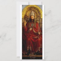 Jan van Eyck Deus Pai no Trono Arte Fina