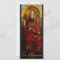 Jan van Eyck Deus Pai no Trono Arte Fino