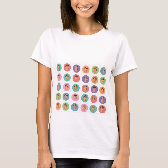 Jane Austen Colors T-Shirt (Frente)