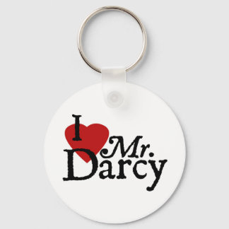 Jane Austen Heart Darcy Chaveiro