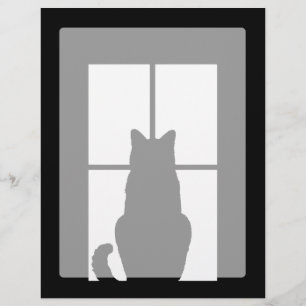 Janela Black Cat Clique para Personalizar um decor