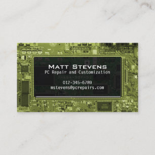 Janela Circuitos de Cartão de visita de Reparo de