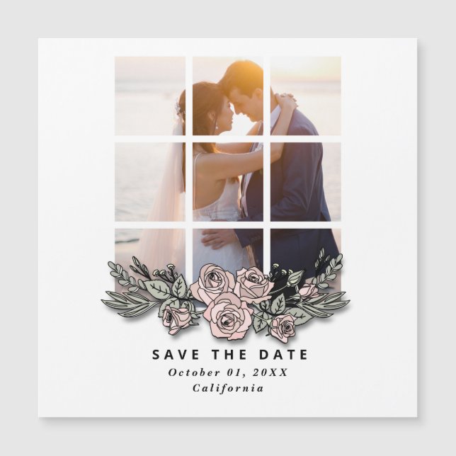 Janela Elegante com Imagem de Casamento Salve a Da (Frente)