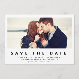 Janela Moderna Salvar o Cartão com fotos de Data