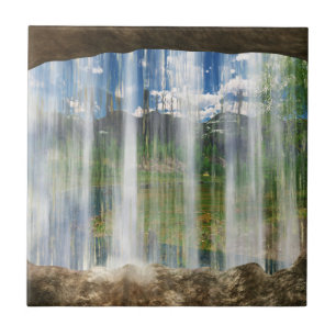 Janela no Azulejo Decorativo Cwm / Trivet