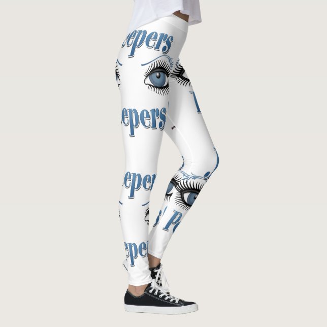 Janepers Peepers Leggings Azuis (Direita)