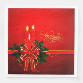 Jantar Boas Festas - Guardanapo de Papel