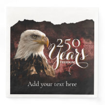 Guardanapo de Papel Águia Patriótica 250 Anos