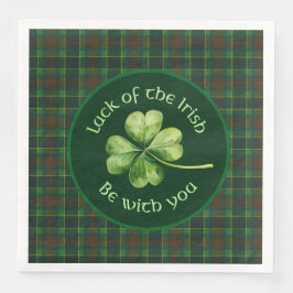 Jantar Sorte do papel de guardanapo irlandês
