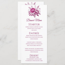 Janto Caseiro e Menu Bar-Magenta Peony