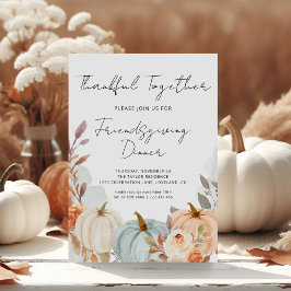 Janto de Amizade Pumpkin Convite Modelo