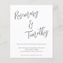 Janto de Aniversário de Casamento de Script Inform