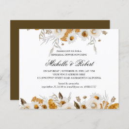 Janto de ensaio de camomila branca Mimosa amarela