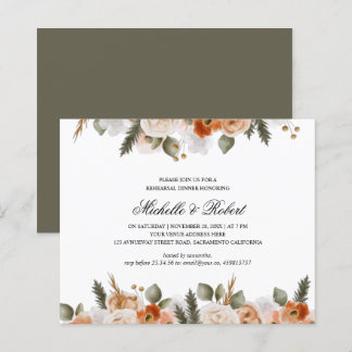 Janto de ensaio de casamento Chic Orange Ivory Mos