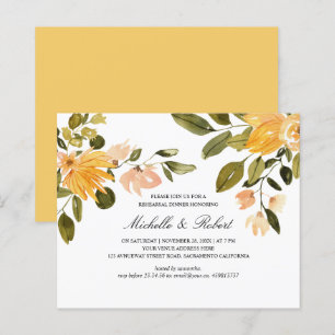 janto de ensaio de Casamento floral verde-chic