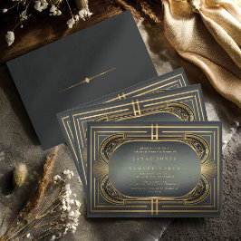 Janto de ensaio de casamento Glam Art Deco ID1033