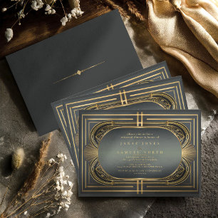 Janto de ensaio de casamento Glam Art Deco ID1033