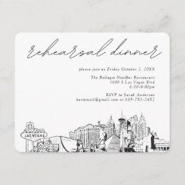 Janto de ensaio de Las Vegas Convidar cartão de ga