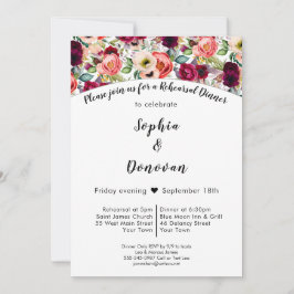 Janto de Ensaio Floral do Jardim Romântico Convite