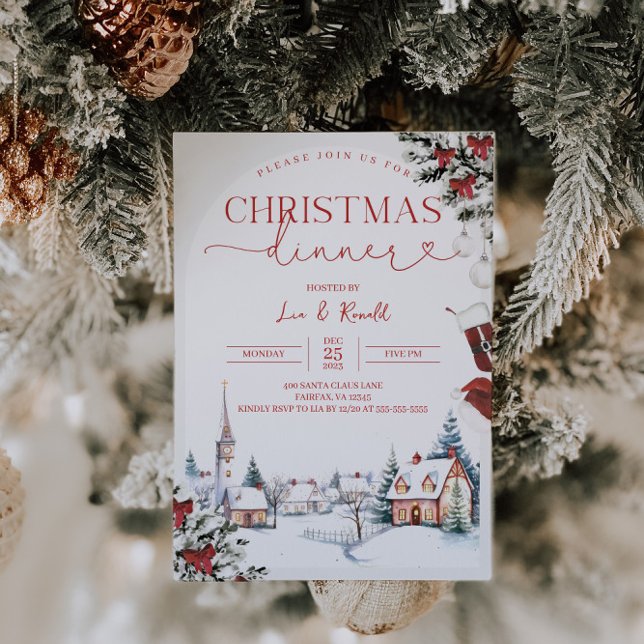 Janto de Natal Convite para Festa de Natal Convite (Criador carregado)