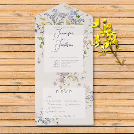Janto Delicate Boho Wildflower Cream