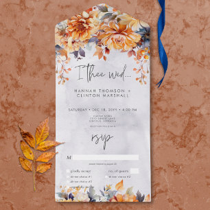 Janto Floral Rust & Marinho Fall Russo