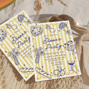 Janto Italiano La Dolce Vita Convite Aniversário