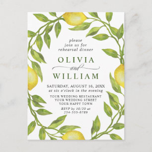 Janto Lemon Greenery REHEARSAL Convite