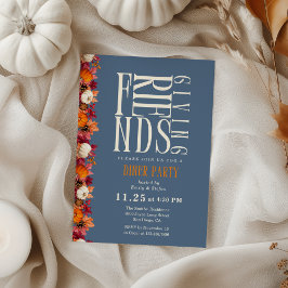 Janto Moderno de Amizade Convite Floral