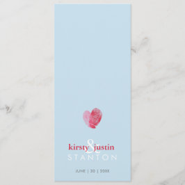 JANTO RECEPÇÃO MENU impressão digital aguda azul