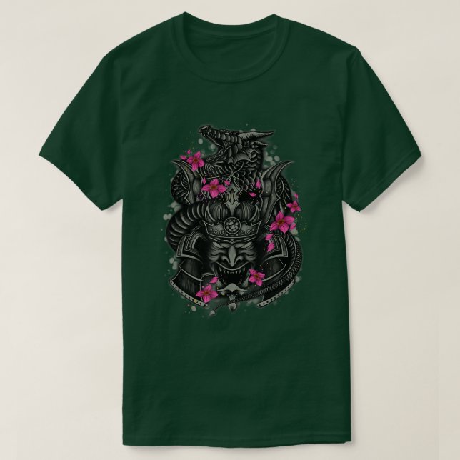 Japan Samurai Bushido Code Gift T-Shirt Copy Copy  (Frente do Design)